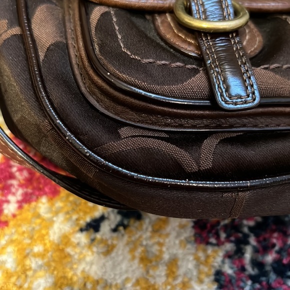 Medium brown coach authentic coach bag - Picture 11 of 12